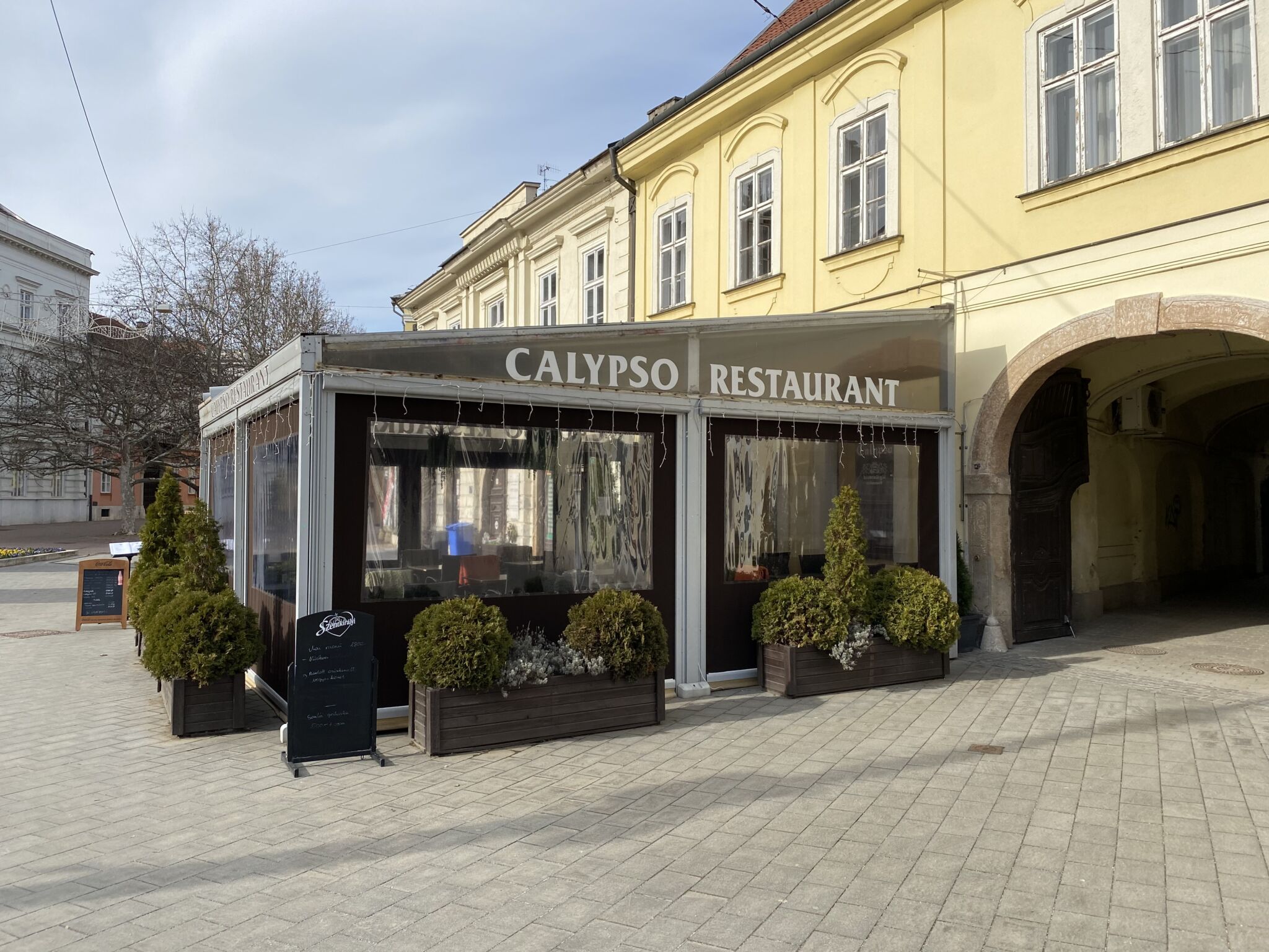 Calypso Étterem belső tere